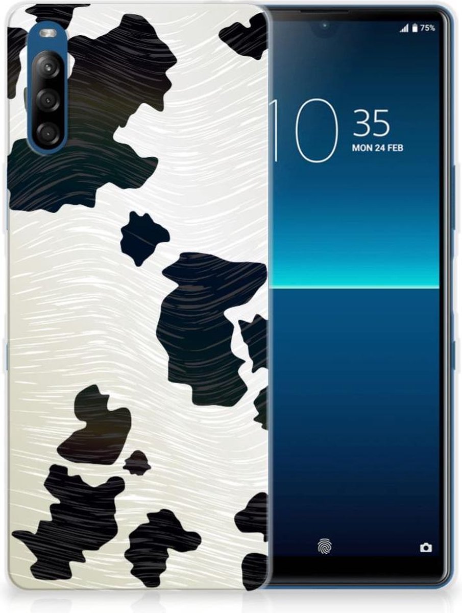 Sony Xperia L4 TPU Hoesje Koeienvlekken