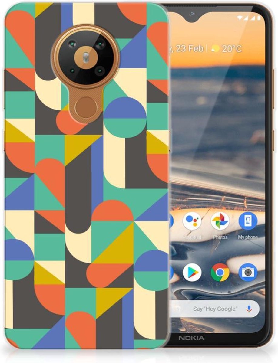 Nokia 5.3 TPU bumper Funky Retro