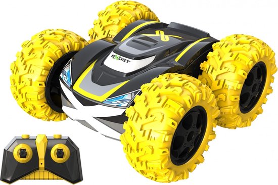 Voiture Télécommandée 360 Cross Jaune A Batterie - Exost à Prix