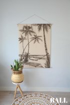 Wandkleed - Wanddoek BALI Beach | Large | BALI. LIFESTYLE