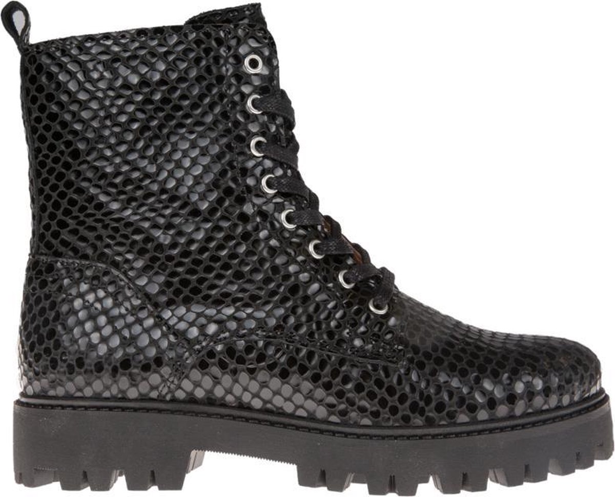 Dwars Sneakers Bruin B9101 | Van Tilburg