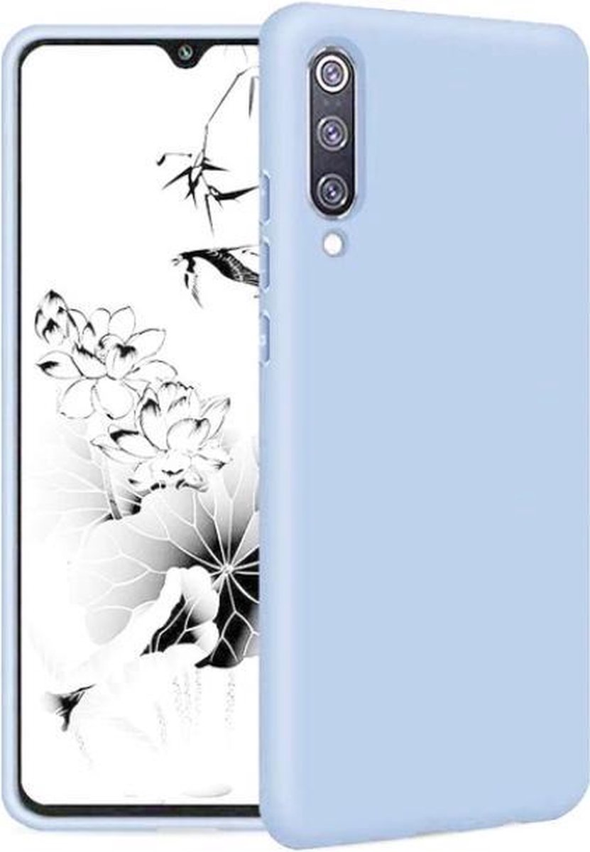 Telefoonhoesje geschikt voor Samsung Galaxy S10 | Back Cover | Lila | Siliconen Hoesje