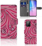 Hoesje ontwerpen Geschikt voor Samsung S10 Lite GSM Hoesje Swirl Pink