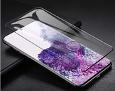 Xssive Screenprotector - Full Cover Glasfolie voor Samsung Galaxy S20 - Tempered Glass - Zwart