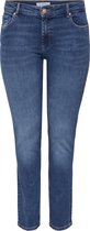 ONLY CARMAKOMA CARVEVA LIFE STR REG STBB SOO732AB NOOS Dames Jeans Straight - Maat 5234