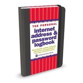 Internet address & passwordboekje (zwart)