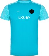 LXURY Tech T-Shirt Blauw Maat L - Shirt - Sportshirt - Trainingskleding - Fitness shirt - Sportkleding - Performance shirt - Heren