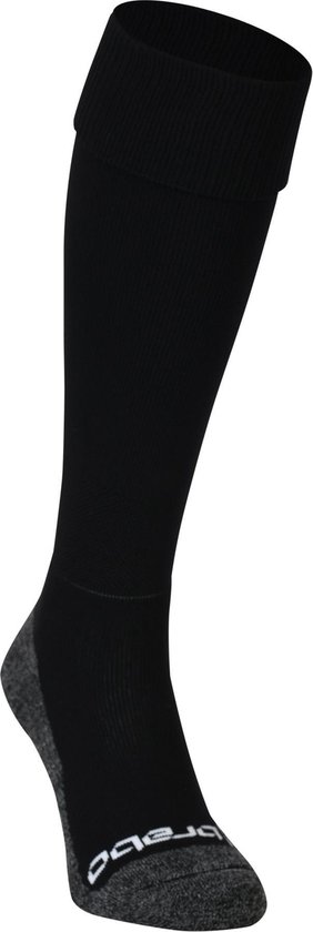 Brabo Socks All Black Sportsokken Unisex - Black