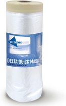 Deltec Afdekfolie  -  Masking tape  -  55 cm x 33 meter  -  Afplakfolie
