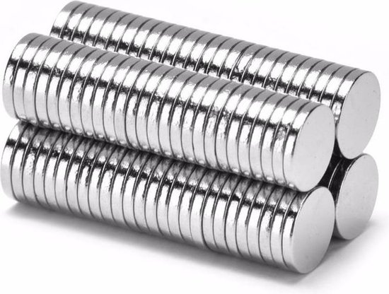 Super sterke magneten - 6 x 1 mm (25-stuks) - Rond - Neodymium - Koelkast magneten - Whiteboard magneten – Klein - Ronde - 6x1mm - Minigadgets