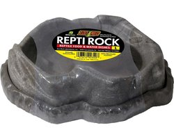 Zoo Med Combo Repti Rock voer- en drinkschaal voor reptielen | set van voer- en waterbak in diverse maten Large