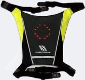 Reflecterend veiligheidshesje met richtingaanwijzer voor op de Fiets/E-bike/Racefiets/Mountainbike - Veiligheidsvest - Richtingaanwijzer voor fiets/E-bike - Knipperlicht fiets/E-bi