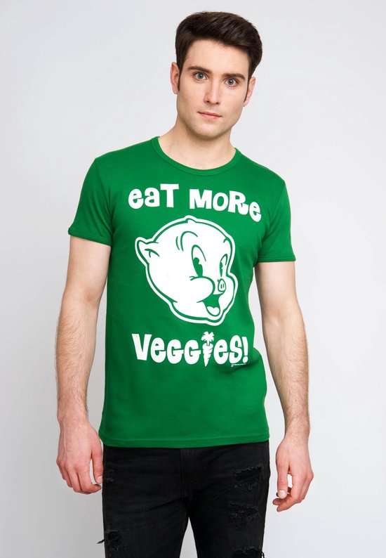 Logoshirt T-Shirt Looney Tunes - Eat More Veggies