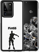 Telefoontas Geschikt voor Samsung Galaxy S20 Ultra Smartphone Hoesje met Zwarte rand Floss Fortnite