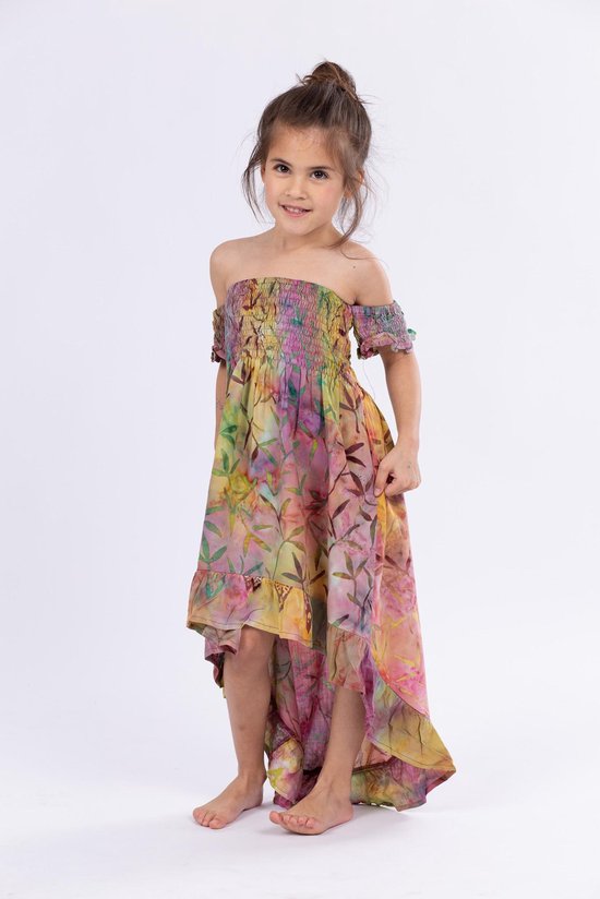 Kinder maxi jurk, Earth Colours, Our Little Pearls, maat one size, super  stretch... | bol.com
