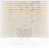 Modena Nails Nagelsticker Strips - Gold Holo 06