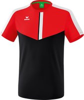 Erima Sportshirt - Maat 164  - Unisex - rood/zwart/wit