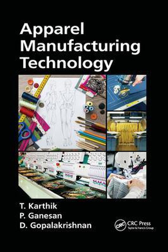 Apparel Manufacturing Technology 9780367736842 t. Karthik Boeken