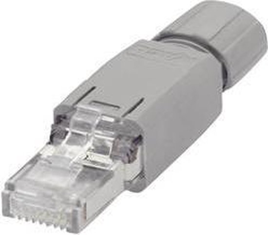WAGO Connecteur RJ45 IP20 - CAT5e 750-975 Fiche, droit Nombre de broches : 8P8C Grijs 1 pièce(s)