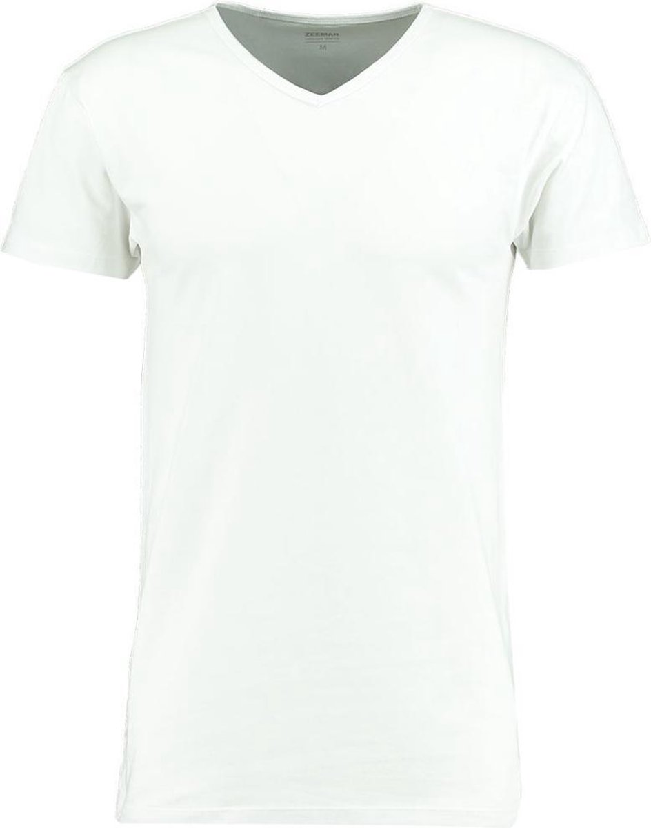 Zeeman heren Tshirt korte mouw wit maat XXL 3 stuks