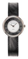 Shaon  35-1000-10 Horloge - Kunstleer - Paars - Ø 29 mm