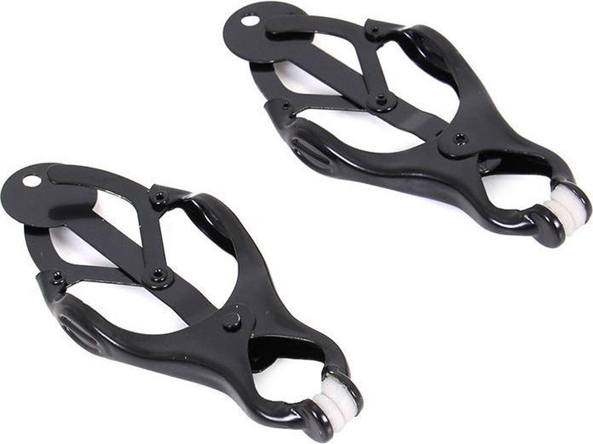 Kiotos - Siliconen Ball Stretcher Met 3 Kogelgewichten – Zwart – Maat L