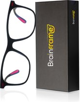 Brainframe® ONYX Blauw Licht Bril Met Filter - Computerbril Zonder Sterkte - Anti Blue Light Blocking Glasses - Beeldscherm - Game