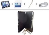 4-in-1 Starter Kit Samsung Galaxy Tab 4 10.1, Stand Case met accessoires