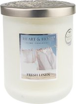 Heart & Home Geurkaars In Pot (Groot) - Fresh Linen