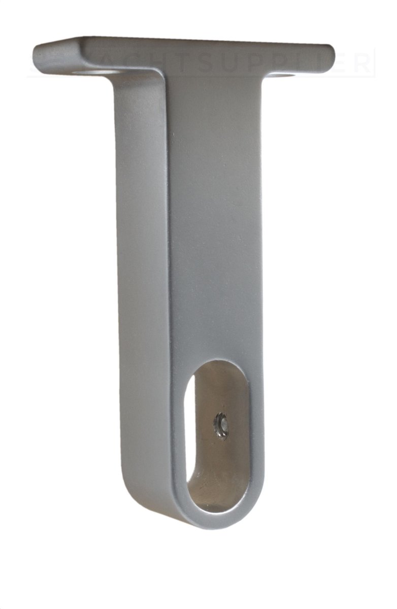 Gardelux - Middensteun - Voor garderobebuis ovaal 30x14mm - Plafondbevestiging