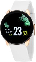 Nowley 21-2034-0-4 smartwatch 40 mm rosé incl. witte siliconen band