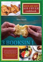 Quick and Easy Air Fryer Cookbook: Whether you desire some tasty and easy-to-cook recipes, to help you build a healthy and fast meal plan, this cookbook is made for you! It contain