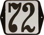 Huisnummer standaard nummer 72