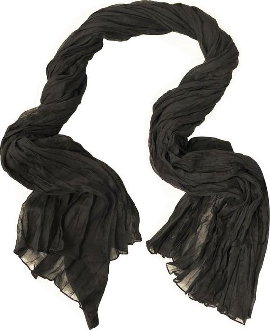 Pareo Black - zwarte sarong omslagdoek | bol.com