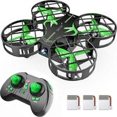 Mini Drone voor Kinderen - RC Pocket Quadcopter - 3D Flip - 3 Batterijen - 3 Snelheidsstanden -  Headless Mode - Binnen & buiten - Drone voor Beginners - Kindvriendelijke Drone