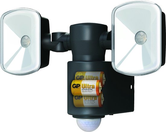 GP Safeguard 4.1 LED-projector met batterij en 2x LED-bewegingssensor |  bol.com