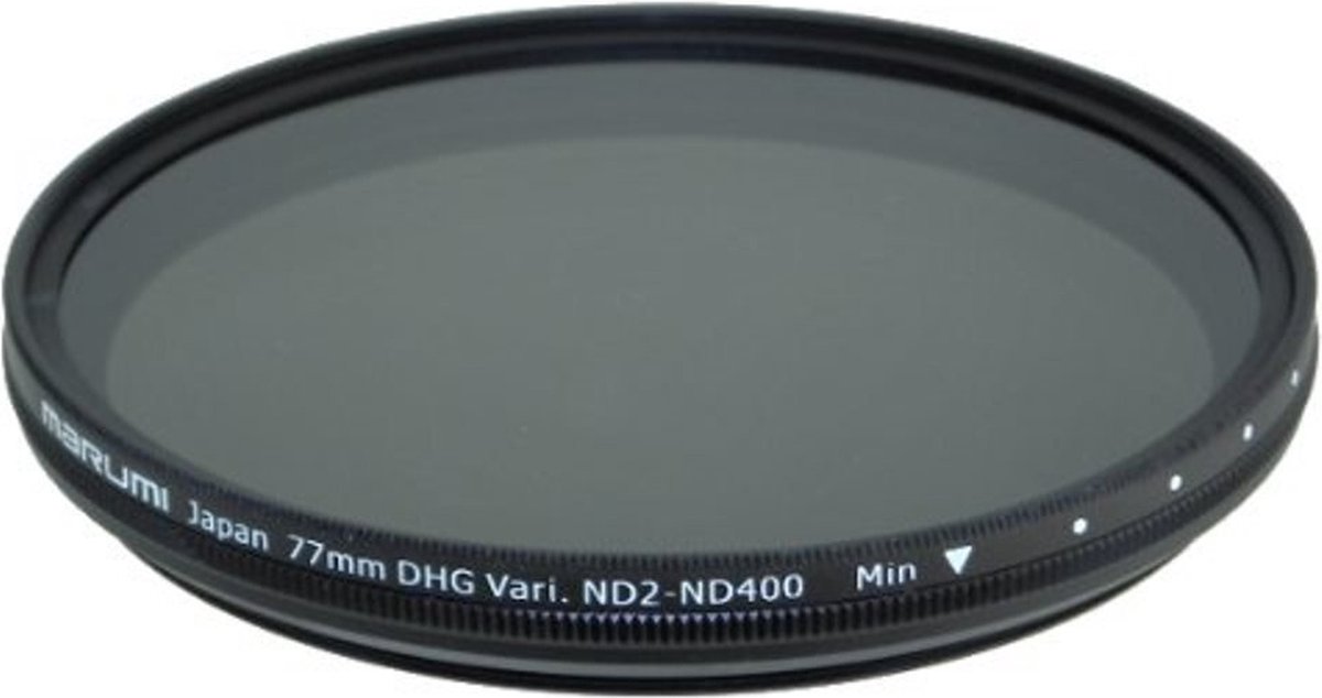 Marumi Grijs Variabel Filter DHG ND2-ND400 77 mm