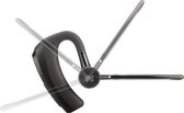 Sygonix Connect SC-WE-500 In Ear headset Mobiele telefoon Bluetooth Mono Zwart Microfoon uitschakelbaar (mute), Volumer