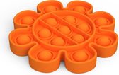 Fidget Toys Pop It Speelgoed - Push Bubble Pop Het Fidgets Speelgoed Autisme Behoeften Squishy Antistress Reliever Zintuiglijke Speelgoed Volwassen Kind Grappige Anti Stress - Orange