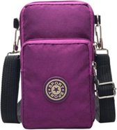 Crossbody Tasje – Meerdere Vakken – Paars