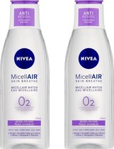Nivea Micell Air Skin Breathe Gevoeligehuid O2 Voordeelbox - 2 x 200 ml