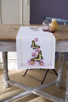 Pearlaida Runner Kit Queen's page sur les asters - Vervaco - PN-0153766