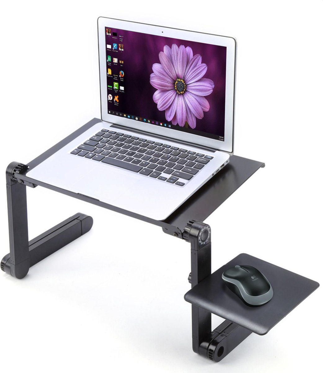 Somstyle Laptoptafel Verstelbaar Laptopstandaard Bedtafel met