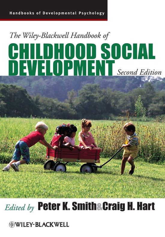 The Wiley-Blackwell Handbook of Childhood Social Development - cover