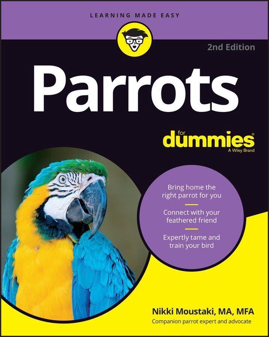 Parrots For Dummies - cover