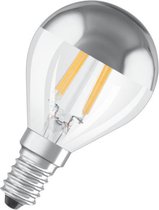 Osram LED kopspiegellamp zilver E14 4.5W 2700K dimbaar