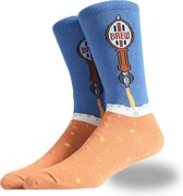 Biertap sokken - Unisex - One size fits all - Biertap cadeau - Cadeau voor mannen en vrouwen