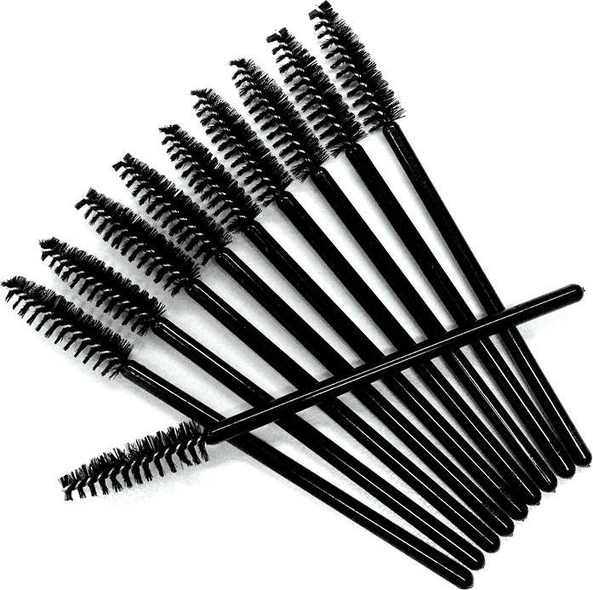 Mascara borsteltjes wegwerp disposable brush wimpers eyelashes eyelash extension zwart 50 stuks