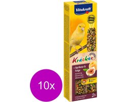 Vitakraft Kanarie Kracker - Fruit - 2 in 1 - 10 Stuks - Vogelvoer