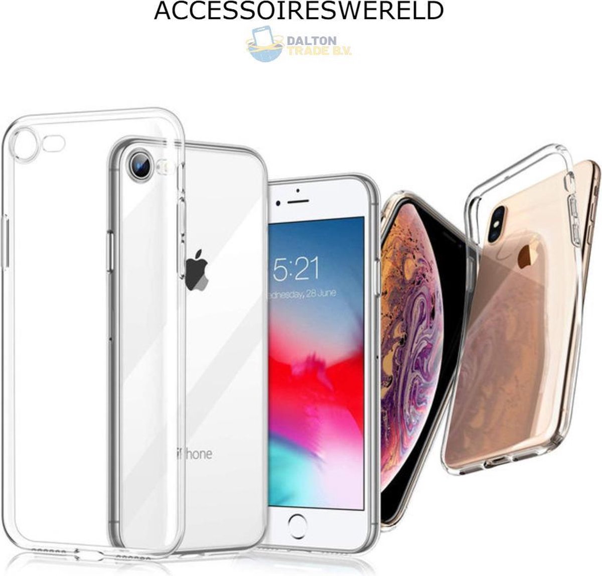 Siliconen Hoesje - Apple iPhone 12 Pro Max - Transparant